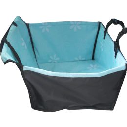 Thickening Waterproof Pet Car Seat Cover Pet Mat Rear Seat Mat- Blue