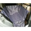 Waterproof Pet Car Seat Cover Pet Mat Rear Single Seat Mat-Zebra Pattern