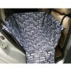 Waterproof Pet Car Seat Cover Pet Mat Rear Single Seat Mat- Letter