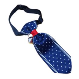 England Style Pet Collar Tie Adjustable Bowknot Cat Dog Collars with Bell-B05