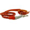 Durable Dog Collar Leash Strap Training Big Pet Leash Rope For Puppy Pet, Brown