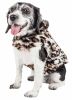 Pet Life  Luxe 'Lab-Pard' Dazzling Leopard Patterned Mink Fur Dog Coat Jacket