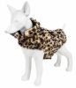 Pet Life  Luxe 'Poocheetah' Ravishing Designer Spotted Cheetah Patterned Mink Fur Dog Coat Jacket