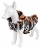 Pet Life  Luxe 'Tigerbone' Glamourous Tiger Patterned Mink Fur Dog Coat Jacket