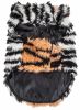 Pet Life  Luxe 'Tigerbone' Glamourous Tiger Patterned Mink Fur Dog Coat Jacket