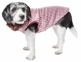 Pet Life  Luxe 'Beautifur' Elegant Designer Boxed Mink Fur Dog Coat Jacket (Option: X-Small)