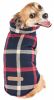 Pet Life  'Allegiance' Classical Plaided Insulated Dog Coat Jacket