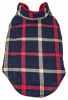 Pet Life  'Allegiance' Classical Plaided Insulated Dog Coat Jacket