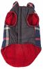 Pet Life  'Allegiance' Classical Plaided Insulated Dog Coat Jacket