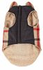 Pet Life  'Allegiance' Classical Plaided Insulated Dog Coat Jacket