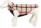 Pet Life  'Allegiance' Classical Plaided Insulated Dog Coat Jacket