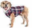 Pet Life  'Puddler' Classical Plaided Insulated Dog Coat Jacket