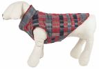 Pet Life  'Scotty' Tartan Classical Plaided Insulated Dog Coat Jacket
