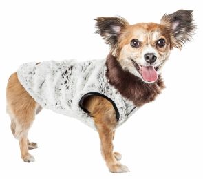 Pet Life  Luxe 'Purrlage' Pelage Designer Fur Dog Coat Jacket (Option: X-Small)