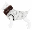 Pet Life  Luxe 'Purrlage' Pelage Designer Fur Dog Coat Jacket