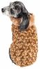 Pet Life  Luxe 'Furpaw' Shaggy Elegant Designer Dog Coat Jacket