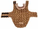 Pet Life  Luxe 'Furpaw' Shaggy Elegant Designer Dog Coat Jacket