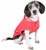 Pet Life  Active 'Pull-Rover' Premium 4-Way Stretch Two-Toned Performance Sleeveless Dog T-Shirt Tank Top Hoodie