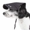 Pet Life  'Cap-Tivating' Uv Protectant Adjustable Fashion Dog Hat Cap