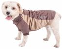 Pet Life  Active 'Barko Pawlo' Relax-Stretch Wick-Proof Performance Dog Polo T-Shirt