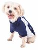 Pet Life  Active 'Barko Pawlo' Relax-Stretch Wick-Proof Performance Dog Polo T-Shirt