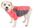 Pet Life  Active 'Barko Pawlo' Relax-Stretch Wick-Proof Performance Dog Polo T-Shirt