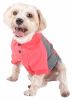 Pet Life  Active 'Barko Pawlo' Relax-Stretch Wick-Proof Performance Dog Polo T-Shirt