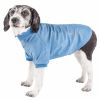 Pet Life  Active 'Fur-Flexed' Relax-Stretch Wick-Proof Performance Dog Polo T-Shirt