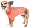 Pet Life  Active 'Fur-Flexed' Relax-Stretch Wick-Proof Performance Dog Polo T-Shirt