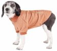 Pet Life  Active 'Fur-Flexed' Relax-Stretch Wick-Proof Performance Dog Polo T-Shirt