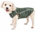 Pet Life  Active 'Racerbark' 4-Way Stretch Performance Active Dog Tank Top T-Shirt