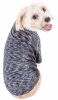 Pet Life  Active 'Warf Speed' Heathered Ultra-Stretch Sporty Performance Dog T-Shirt