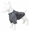 Pet Life  Active 'Warf Speed' Heathered Ultra-Stretch Sporty Performance Dog T-Shirt