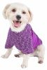 Pet Life  Active 'Warf Speed' Heathered Ultra-Stretch Sporty Performance Dog T-Shirt