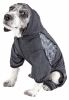 Pet Life  Active 'Pawsterity' Heathered Performance 4-Way Stretch Two-Toned Full Bodied Hoodie