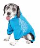 Pet Life  Active 'Pawsterity' Heathered Performance 4-Way Stretch Two-Toned Full Bodied Hoodie