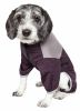 Pet Life  Active 'Embarker' Heathered Performance 4-Way Stretch Two-Toned Full Body Warm Up