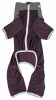 Pet Life  Active 'Embarker' Heathered Performance 4-Way Stretch Two-Toned Full Body Warm Up