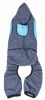 Pet Life  Active 'Fur-Breeze' Heathered Performance 4-Way Stretch Two-Toned Full Bodied Hoodie