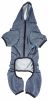 Pet Life  Active 'Fur-Breeze' Heathered Performance 4-Way Stretch Two-Toned Full Bodied Hoodie