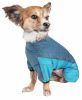 Pet Life  Active 'Chase Pacer' Heathered Performance 4-Way Stretch Two-Toned Full Body Warm Up