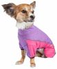 Pet Life  Active 'Chase Pacer' Heathered Performance 4-Way Stretch Two-Toned Full Body Warm Up